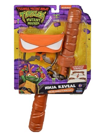 Ninja Turtles Turtles Mutant Mayhem Basic Roleplay Michelangelo - Multi/patterned - ONE SIZE