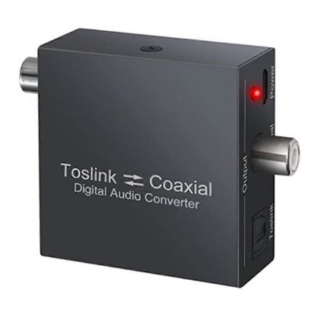 Bi-directional Coaxial Converter, Optisk SPDIF Toslink til Coaxial Toslink og Coaxial til Optisk SPD