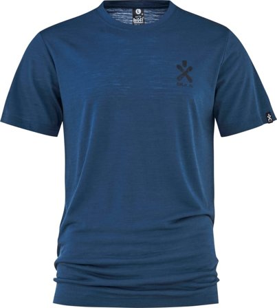 Bula Men's Pacific Solid Merino Wool Tee Men short-sleeved sweaters Blue S