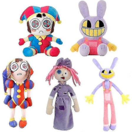 Digital P Pomni og Jax kosedyr - Sett med 2, for voksne og - , ,- 25-26