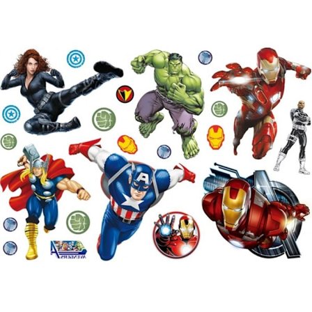 15-PACK Avengers Tatuering
