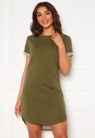 JDY Ivy Life S/S Dress martini olive Klær
