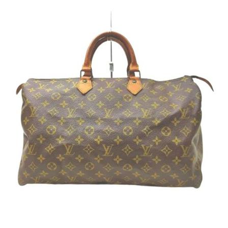 Louis Vuitton Vintage Pre-owned Canvas louis-vuitton-Tass , Bruin , Dames , Maat: ONE Size Vintage Tassen