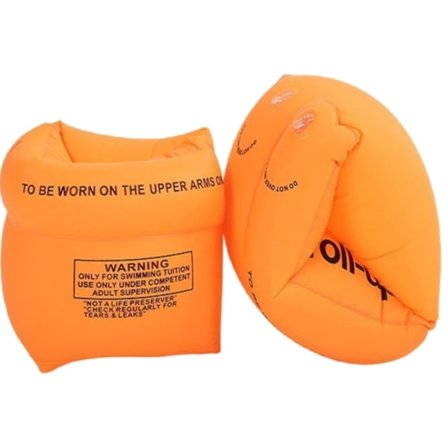 2-pak oppustelige armvinger - PVC-svømmevinger til børn og voksne, til tumlinger 3-12 år, pol-flydere