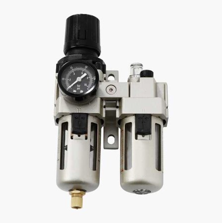 Biltema - Trykkregulator med filter og tåkesmører