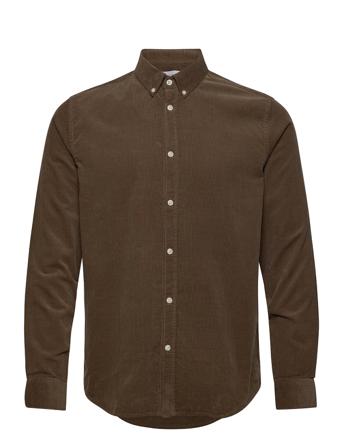 Liam Bx Shirt 10504 Skjorte Uformell Brun Samsøe Samsøe