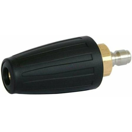 Højtryks roterende dyse, 3600 PSI Turbo roterende dyse spidser, 1/4 Hurtig forbindelse roterende højtryksrenser dyser til koldt vand højtryksrensere (