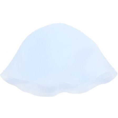 Hår Silikon Gel Hætte Farve Hår Farvning Hætte Højlys Hætte Hår Styling Værktøj med Krog (Blå)