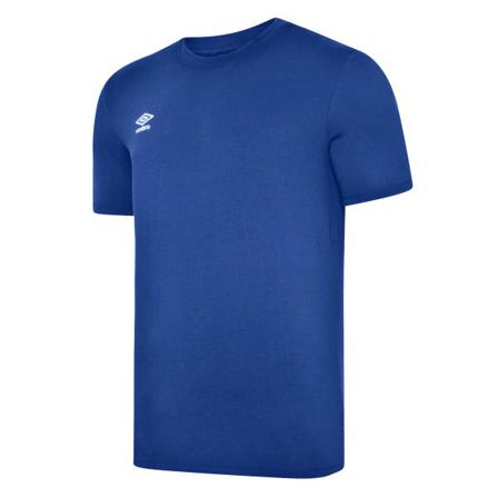 Umbro Mens Club Fritids T-shirt M Kungsblå/vit