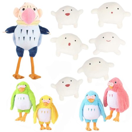 Pojken och Hägern Plyschleksak för Barn Present