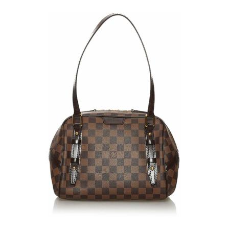 Louis Vuitton Vintage, Pre-owned Shoulder Bags Bruin, Dames, Maat:ONE Size,Canvas