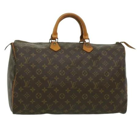 Louis Vuitton Vintage, Pre-owned Canvas handbags Bruin, Dames, Maat:ONE Size,leer