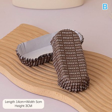 100 Stk Cupcake Papir Liner Kop Muffin Case Bakke Kage Form Bagin