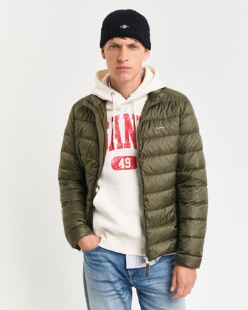 GANT Herren Leichte Daunenjacke (L)