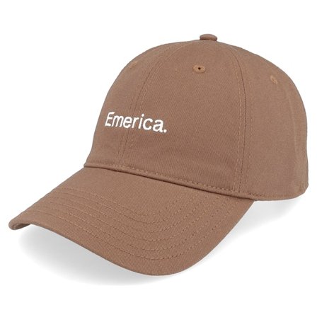 Emerica - Braun unconstructed Cap - Pure Gold Dad Hat Brown Dat Cap / Unstructured @ Hatstore