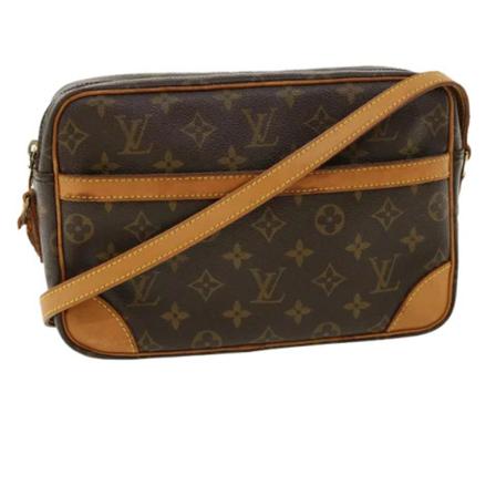 Louis Vuitton Vintage, Pre-owned Bag Bruin, Dames, Maat:ONE Size,leer