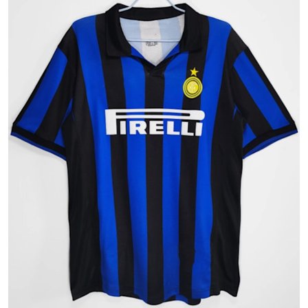 Inter Milan Hemma Retro Tröja T-shirt G.Neville NO.2 Säsong 98-99