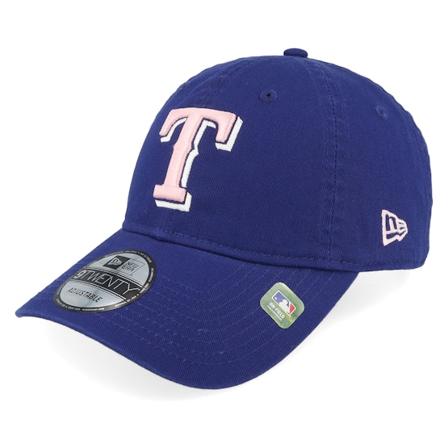 New Era - Texas Rangers Mlb24 Mothers Day 9TWENTY Blue Dad Cap Unconstructed Blue Cap - MLB @ Hatstore
