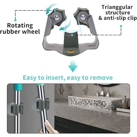 Seinään kiinnitettävä luudanpidike, seinään kiinnitettävä luudanpidike, seinäkiinnitys