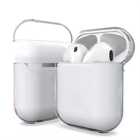 Airpod Gen 2 läpinäkyvä kuori