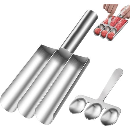 Kjøttbolle scoop maker, kjøttbolle scoop, kjøttbolle maker med en ball maker
