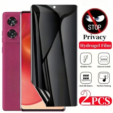 2st Anti-Spion Hydrogel Film kompatibel Motorola Edge 60 50 Fusion 40 50 Neo 30 Pro Ultra G85 Full Täckning Skärmskydd