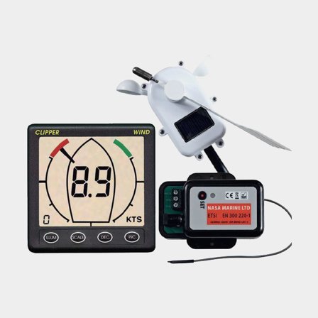 Windinstrument NASA Marine Instruments Clipper Wind System, 12V, met draadloze windsensor