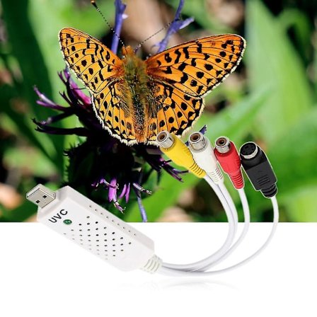 Usb2.0 Video TV-viritin DVD-äänen tallennuskorttisovitin Win7/8