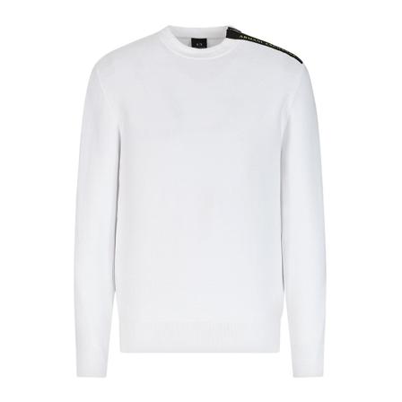 Armani Exchange, Pullover Wit, Heren, Maat:M
