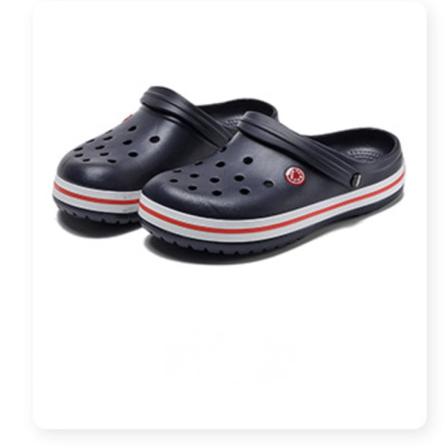 Unisex Klassisk Marmoreret Tie-Dye Træsko-Blå(38-39)