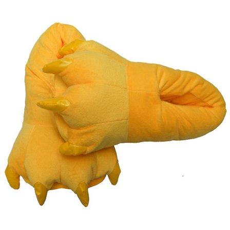 1 par hjemmesko, komfortable, dame, gul