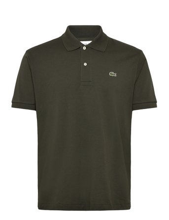 Lacoste Classic Fit L1212 Original Polo Shirt - Khaki green - L