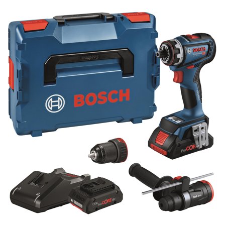 Bosch GSR 18V-90 Borskrutrekker med batteri og lader, Maskiner