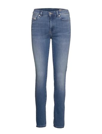 D-Roisin Trousers Skinny Jeans Blå Diesel Women