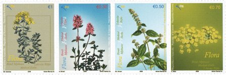 Kosovo - Medicinske planter - Postfrisk sæt 4v