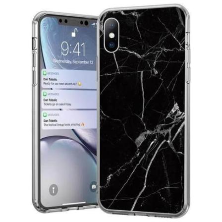 Wozinsky Marble iPhone 12 Pro Max Skal Svart Black