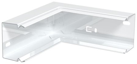 Obo Bettermann 6249175 Sisäkulma sähkösinkitty, valkoinen 60 x 40 mm, Asennustuotteet