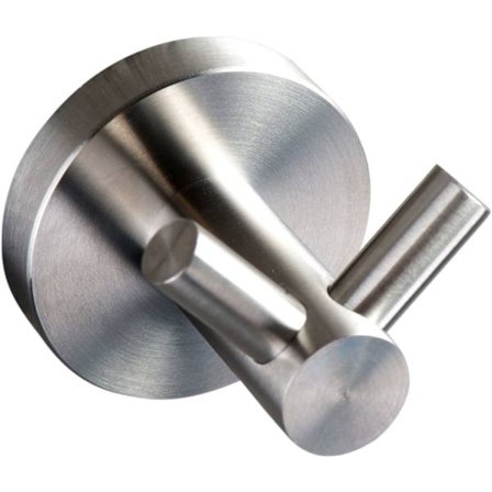 Yksinomainen pyyheteline kahdella ruostumattomasta teräksestä valmistetulla koukulla - 1 kpl