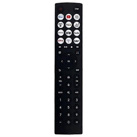 ERF2B36H Fjärrkontroll för Hisense TV ABS TV-fjärrkontroll