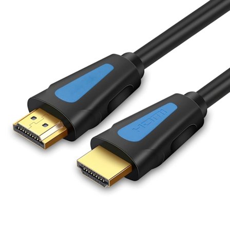 HDMI-kabel 25 fot, støtter 4K@60HZ, 18 Gbps, HDR, ARC, Ultra HD, 3D, 1080P.