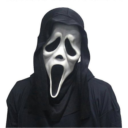 Skrikmask Halloween Maskerad Kostymtillbehör Horror Cosplay