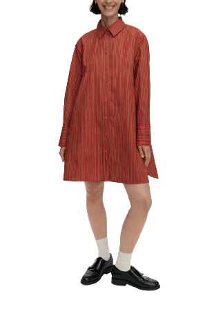 Marimekko Kuvitelma Piccolo Dress Klänningar Dam Beige 46