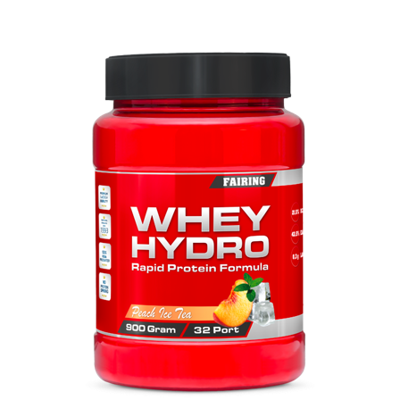 Fairing Whey Hydro Vassleprotein 900 g Peach Ice Tea