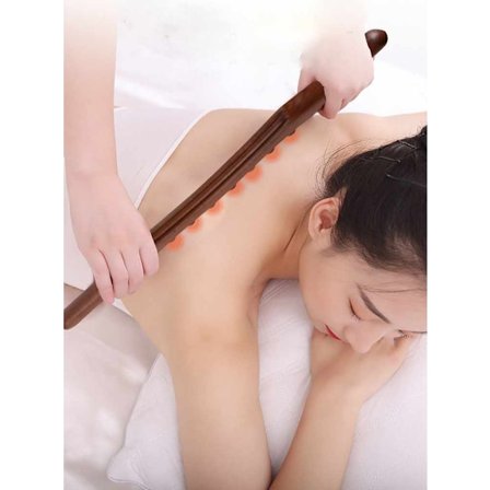 Massageverktyg Trä - Rygg Massage Dubbel