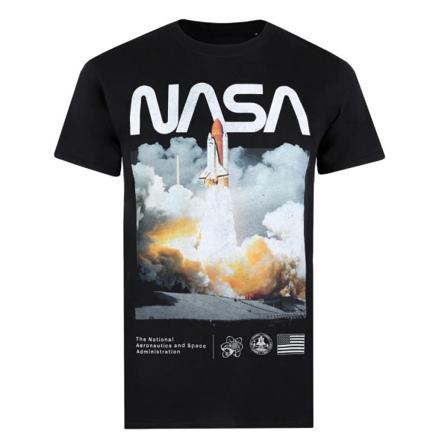 Nasa Herr Lift Off Cotton T-shirt Xl Svart
