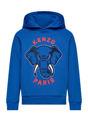Kenzo Hooded Sweatshirt Blå
