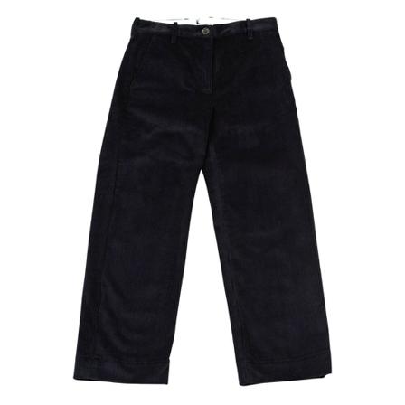 Nine In The Morning, Straight Trousers Blauw, Dames, Maat:W24