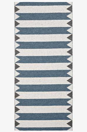 Horredsmattan - Plasttæppe Peak 70 x 200 cm - Blå - Plasttæpper - 70X200 - Fra Homeroom