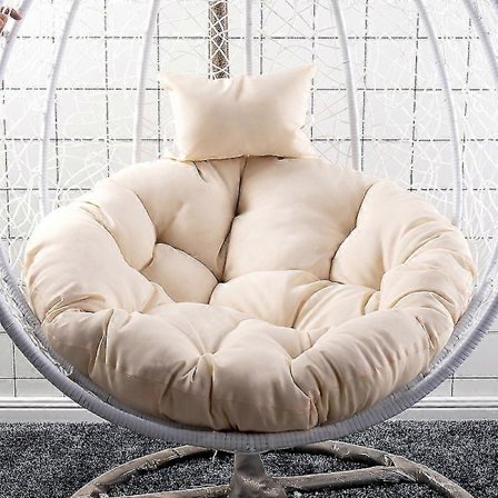 Hängmatta Stol Kuddar Mjuk Sittdyna För Hängande Stol Gunga Sits Hem