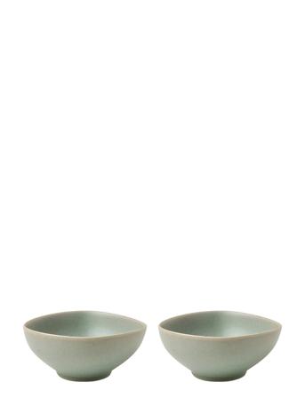 Ella Bowl - 2-Pack Home Tableware Bowls Breakfast Bowls Grøn Monday Sunday